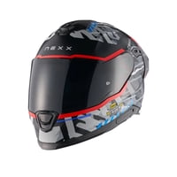 Casco Para Moto Nexx Y.100R Urbangram Black.Red M