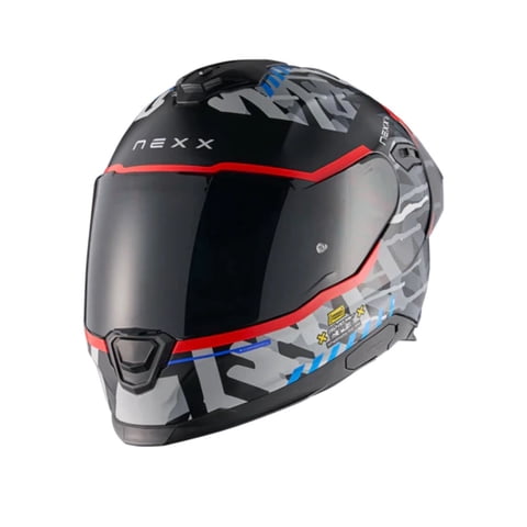 Casco Para Moto Nexx Y.100R Urbangram Black.Red M