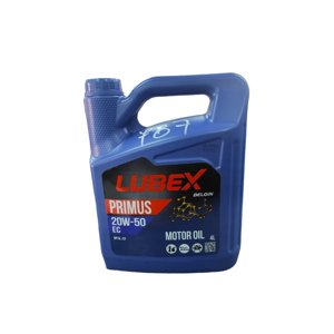 Aceite Motor 20W-50 Sl Lubex 4 Lt.