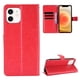 thumbnail image 1 of Funda tipo libro para iPhone 12 Mini, cartera todo‑en‑uno, funda multifuncional con tarjetero y correa de muñeca desmontable, 1 of 4