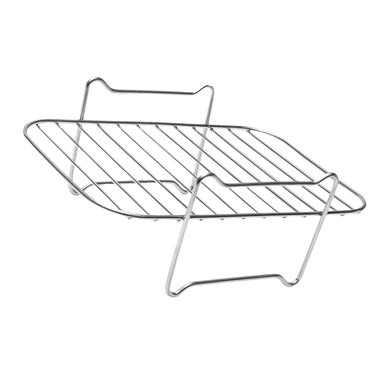 Magideal - Estante Para Deshidratador De Material Acero Inoxidable, Soporte De Fácil Limpieza, Estante Para Tostadas, Estante Para Parrilla, Suministros De Cocina
