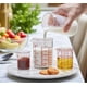 thumbnail image 4 of Vaso medidor de vidrio Ackers, 250 ml/8 oz, borosilicato con pico, 4 of 8