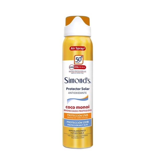 SIMOND S SOLAR SPF50 PANTALLA MONOI AEROSOL 75M..