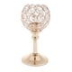 thumbnail image 1 of Candelabro De Cristal Candelabro Candelabro Soporte De Luz De Té Dorado, 1 of 2
