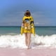 thumbnail image 2 of Kakao Friends Toalla de playa de secado rápido con diseño temático, regalo para mujeres y niñas, ideal para cumpleaños, fans, amantes de la música, uso en la playa o al aire libre, 78 × 180 cm, 2 of 6