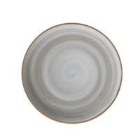 Corona - Plato Llano Coupe 28 Cm Gris/Humo Artisan