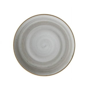 Corona - Plato Llano Coupe 28 Cm Gris/Humo Artisan