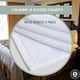 thumbnail image 5 of Set 3 Toallas De Baño Hotel De Algodon Blancas 70x140 500gr, 5 of 7