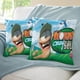 thumbnail image 3 of Locos por el Golf Fundas de almohada de terciopelo con tema, regalos de funda de almohada, decoración para el hogar, cojín de lanzar, regalo de cumpleaños para fans y parejas.61*61cm., 3 of 6
