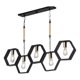 thumbnail image 1 of Lampara Colgante Techo Moderno 5 Luces Sala Rest Hogar Lau, 1 of 3