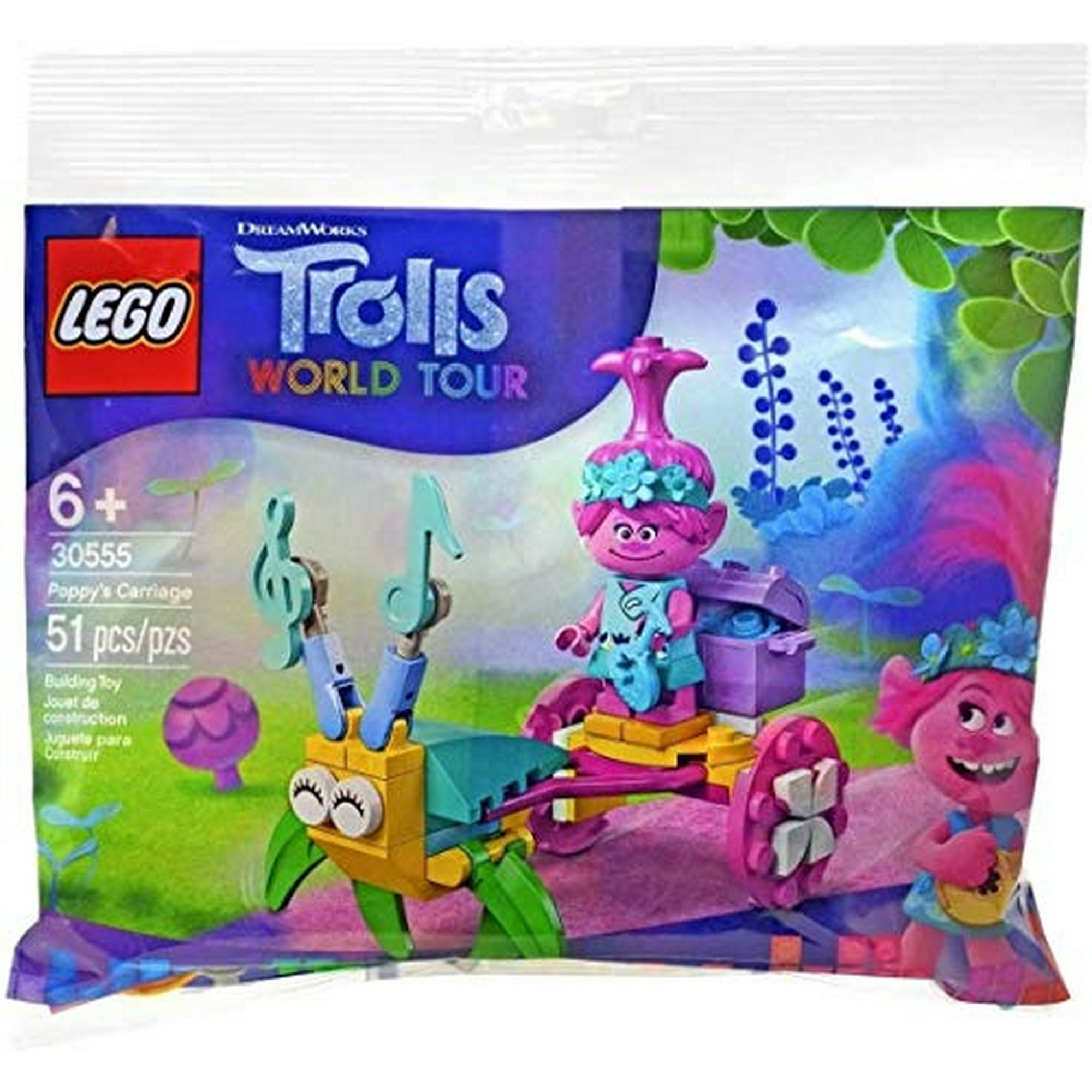 Lego 30555 Trolls World Tour Techno Carro De Amapola Nuevo Sellado
