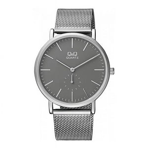 Reloj Análogo Plateado Q&Q Qa96J202Y