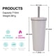 thumbnail image 2 of Termo de 710 ml con tapa y pajita, 2 of 5