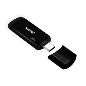 Pendrive Maxell Usbtc Tipo C 256Gb 3.2 Negro