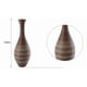 thumbnail image 2 of Florero Jarron Decorativo Florero Tejido Moderno 100cm M14 Marrón Líneas, 2 of 2