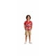 thumbnail image 1 of Camisa Guayabera Roja Talla 2 Pascuense, 1 of 3