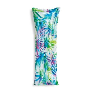 Colchoneta Inflable Intex Tropical Fashion Mat, Hojas Tropicales