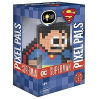 Pdp - Figura Coleccionable Pixel Pals Superman Iluminada