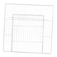 thumbnail image 4 of Jaula De La Puerta Del Corralito Para Mascotas Alambre De Metal Valla Interior Conejo Cachorro Panel Expandible Rejilla Densa Blanca, 4 of 5
