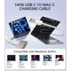 thumbnail image 5 of Cargador Vmawq 140W para MacBook Pro y Air 14-16" USB-C de carga rápida, 5 of 7