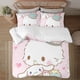 thumbnail image 1 of Wish Me Mell 3-Piece Bedding Set For Kids Boys Girls Adult Cartoon Warm Cute Fashion Holiday Present Gift Bed Sheets, 1 of 5