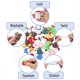 thumbnail image 4 of Squishy Toys Mr. Pen Christmas, 48 unidades, para niños y adultos, 4 of 9