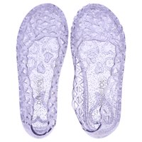 Zapatos Delsol Gelatina Con Suela De Corazón Morado