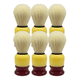 thumbnail image 1 of Pack 6 Brochas Hisopo De Madera Para Barba - Peluquería Barbería, 1 of 6