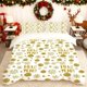 thumbnail image 1 of New Year Decoration Print Duvet Cover Set Soft And Comfortable for All Seasons Essential for Home Bedrooms And Guest Rooms Perfect Gift for Family And Friends D, 1 of 1