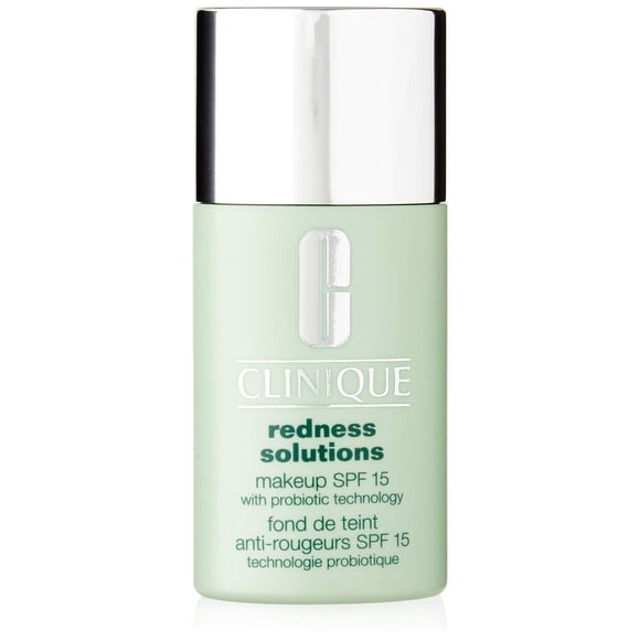 Makeup Clinique Redness Solutions, SPF 15, calmante, 30 ml, color marfil