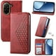 thumbnail image 1 of Funda Flip FOXDOCK para Xiaomi Poco C71 4G , Estilo Billetera con Diseño Rombo, Correa de Mano y Soporte, Uso Diario, 1 of 6