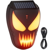 Wacieo - Repelente Solar Nocturno Para Animales Con Llama Parpadeante Ar50