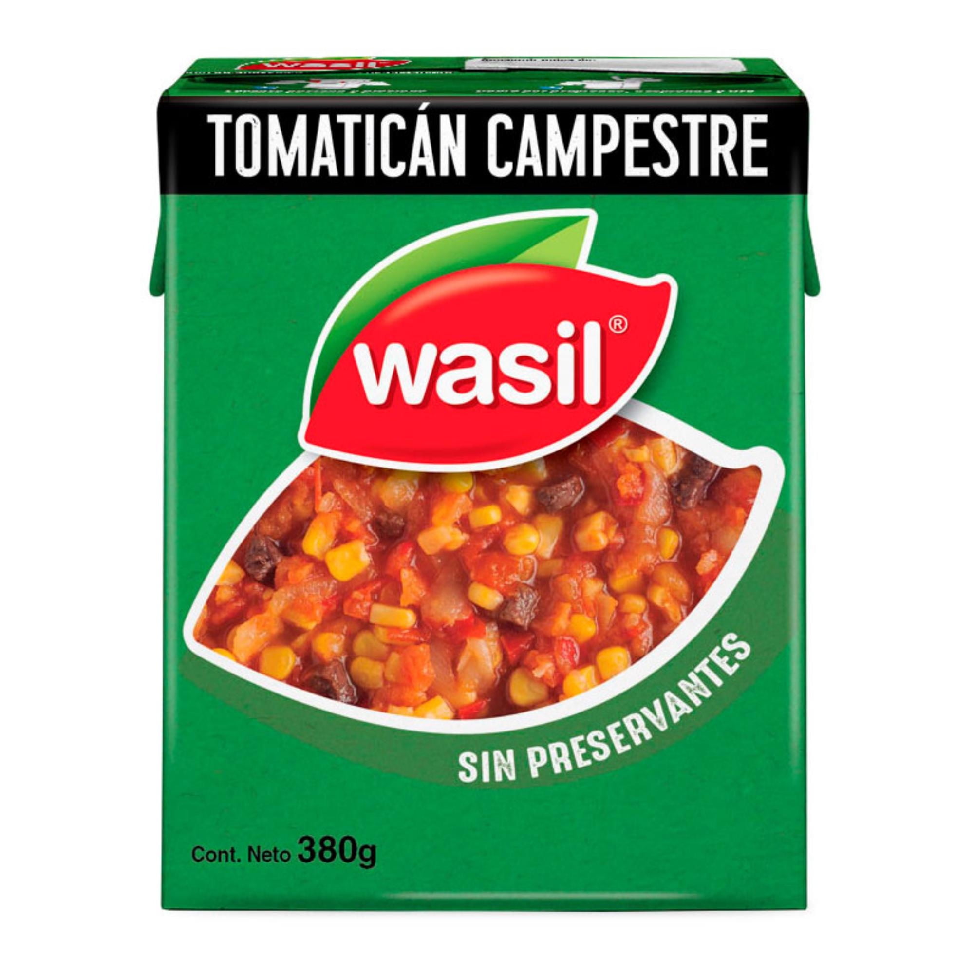 Plato Listo Tomaticán Campestre Caja 380 g Wasil