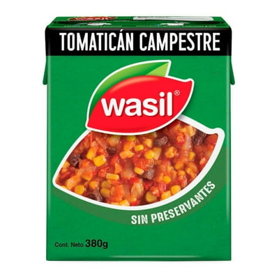 Plato Listo Tomaticán Campestre Caja 380 G Wasil