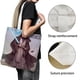 thumbnail image 3 of Obi-Wan Bolso de tela con estampado de lienzo para mujer, bolsa de compras reutilizable y estética, con cremallera interior, regalo para mujer, 35 × 40 cm., 3 of 6