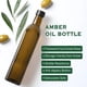 thumbnail image 3 of Dispensador de aceite AOZITA de vidrio de 500 ml con vertedores de acero inoxidable, 3 of 8