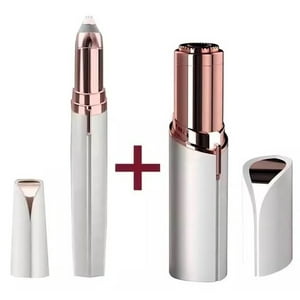 Citohome - Pack Depiladora Cejas Mas Depiladora Facial Recargable Usb Color Blanco