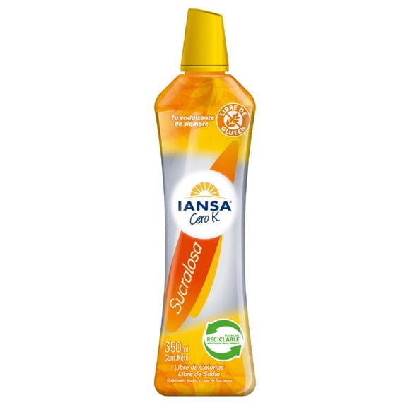 Endulzante Líquido Sucralosa Botella, 350 ml