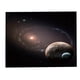 thumbnail image 1 of Universo Tema Impermeable Suave Tapiz Para Colgar En La Pared Decoración Del Hogar # 2, 1 of 5