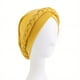 thumbnail image 2 of Stylish and Comfortable Solid Color Braided Turban Cap for Women - Perfect for Chemo, Head Wraps, and Hijabs, 2 of 5