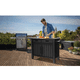 thumbnail image 4 of Mesa Auxiliar Asador De Jardín Buffet Cabinet Grafito, 4 of 6