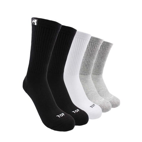 Top - Calcetines Mujer Deportivos Largos C1 Pack 5 Talla 35 - 39
