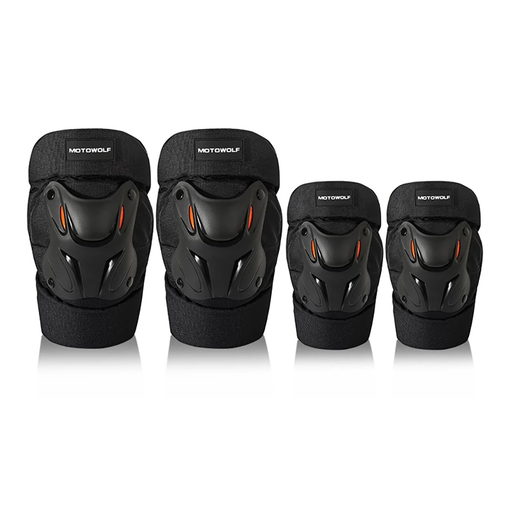 Rodilleras Y Coderas Para Motociclismo Motowolf 1010