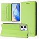 thumbnail image 2 of Funda Billetera con Soporte para Xiaomi Redmi 12 4G/5G Bloqueo RFID Plegable Verde claro, 2 of 6