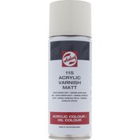 Royal Talens - Barniz Opaco/Mate Para Acrílico Y Óleo Spray Talens 400Ml