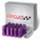 thumbnail image 1 of Tuercas de rueda Circuit Performance 12x1.25 moradas (20 piezas), 1 of 6