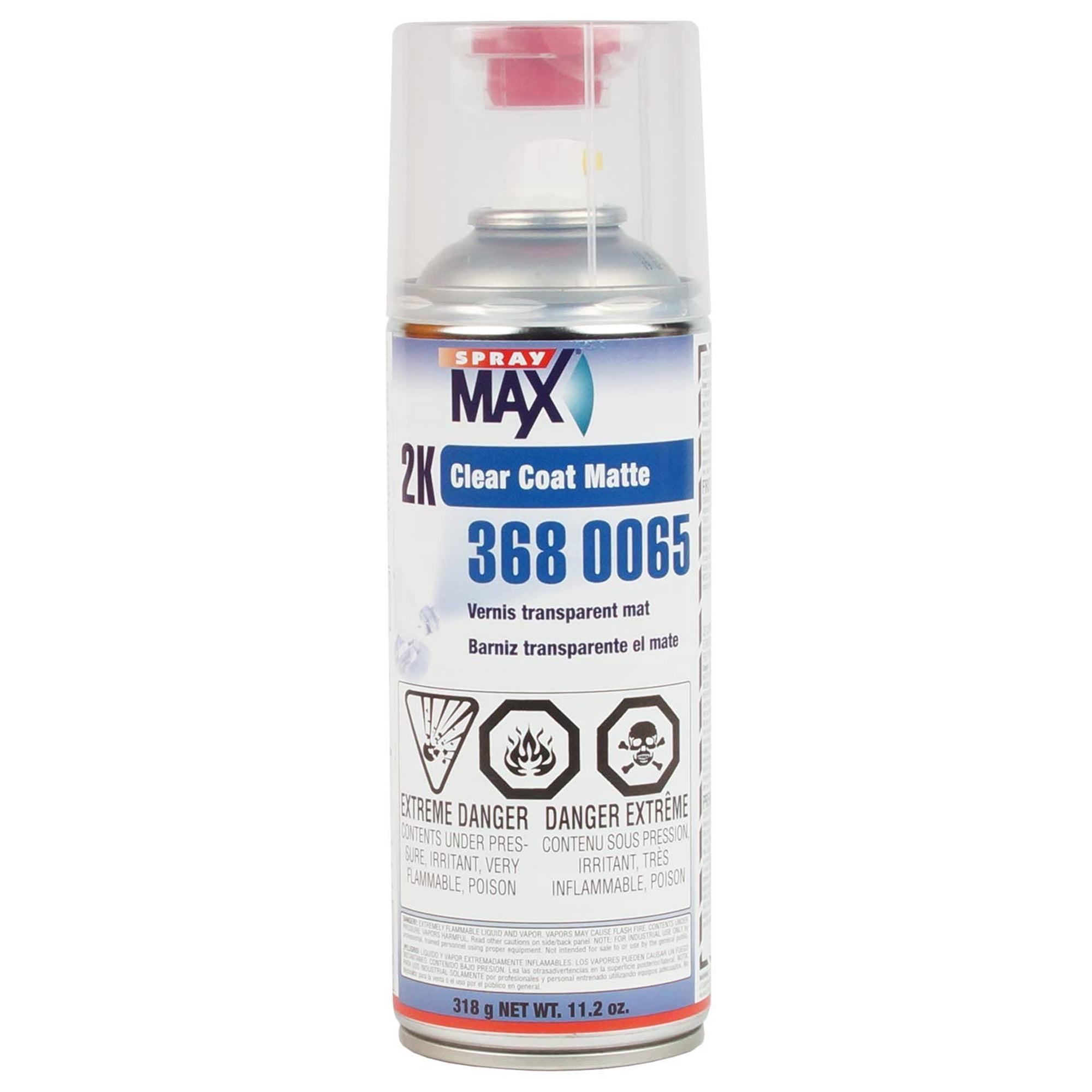 Spray Max - Barniz Transparente Spraymax 2k Matte 3680065 Usc 400 Ml