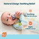 thumbnail image 2 of RaZbaby RaZberry Silicone Baby Teether Toy Berrybumps Soot, 2 of 3