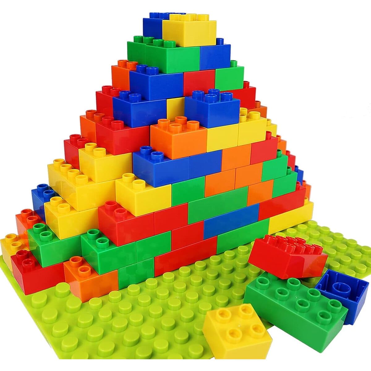 Bloques Construccian Aotipol 100 Piezas Base Grande