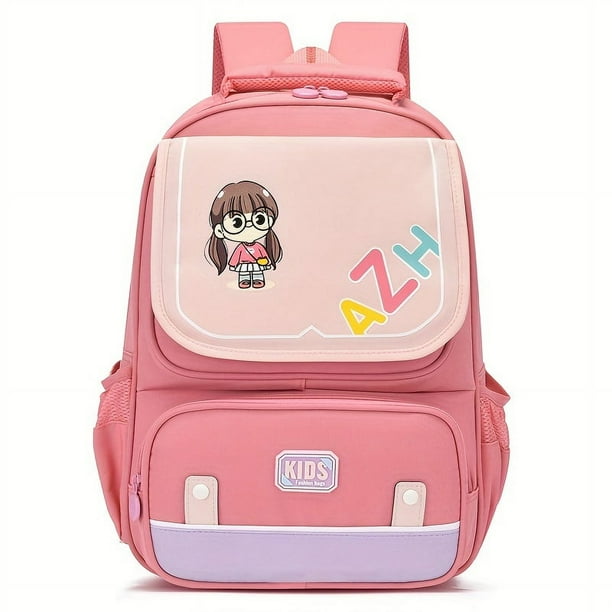 Children's Cartoon Cute Schoolbag Suitable For Grade 1-6 Large Capacity Backpack Travel Backpack